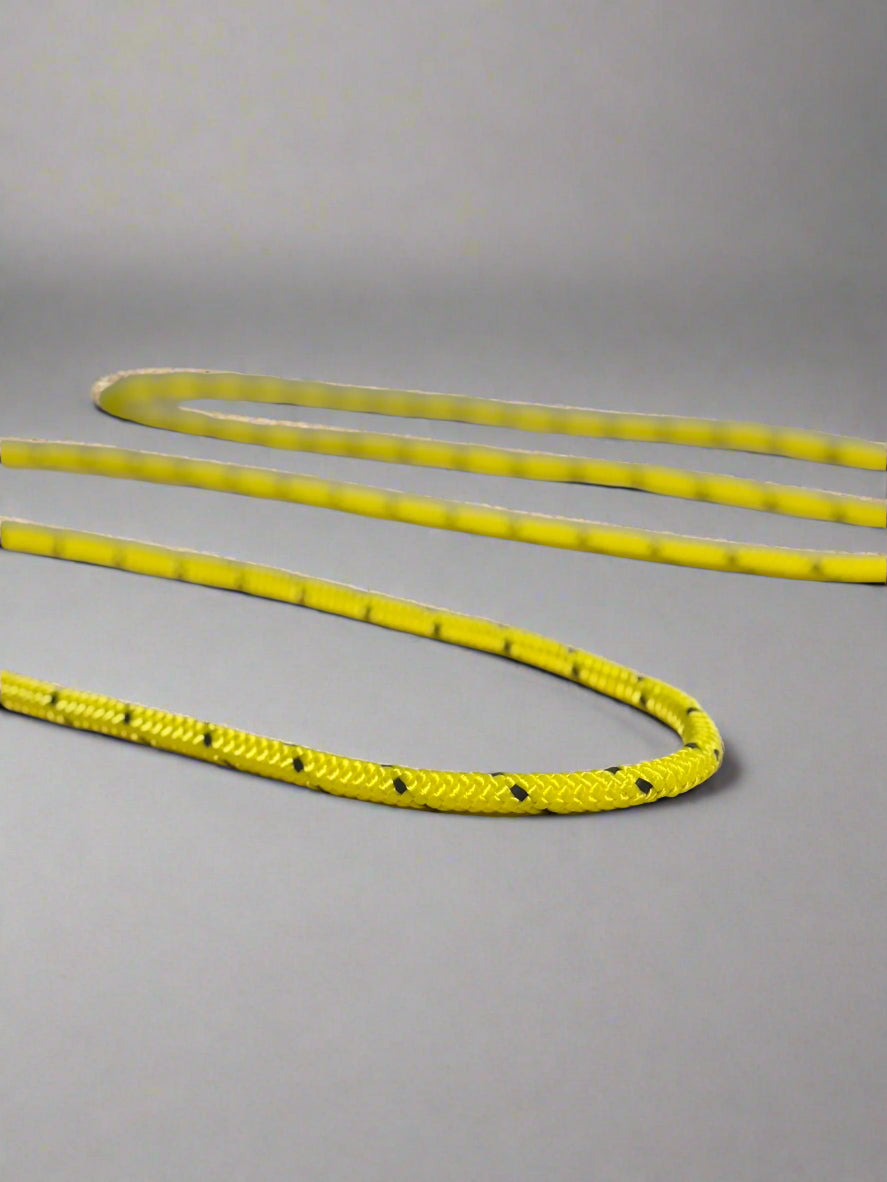 High Viz Dynamic Lead with Standard Clip and Optional Short Loop - Yellow